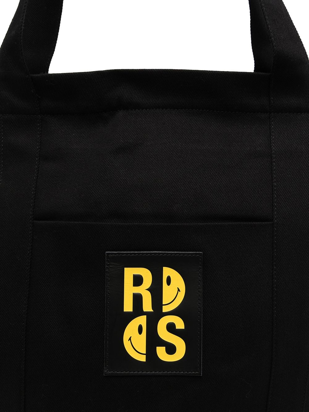 logo-patch cotton tote bag - 4