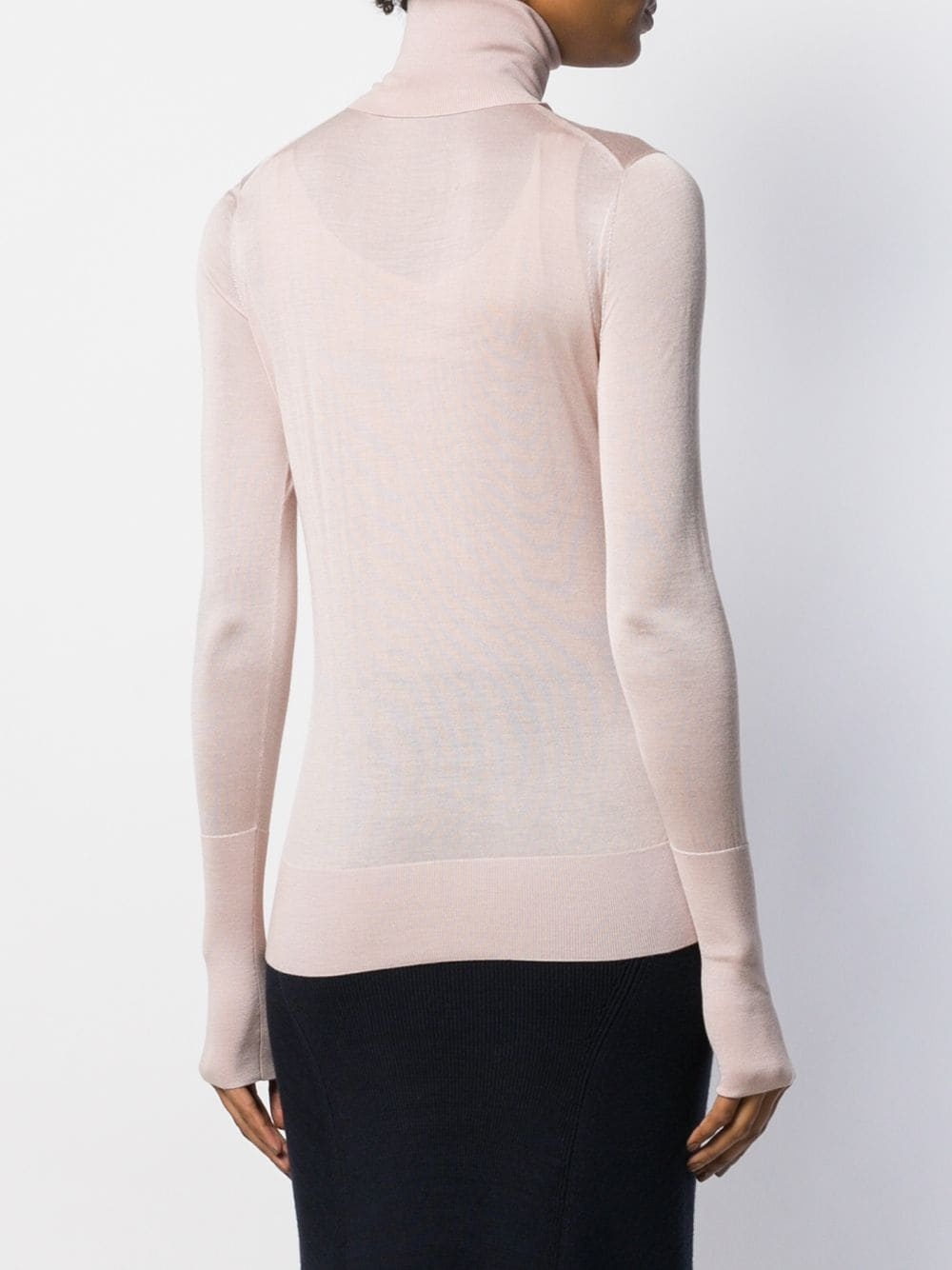 slim-fit turtleneck knit - 4