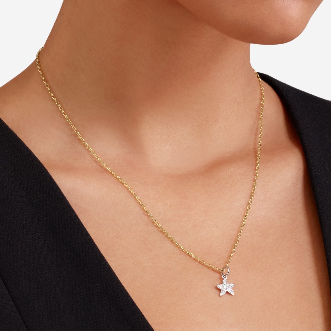 Yellow Gold Essentials Necklace 3