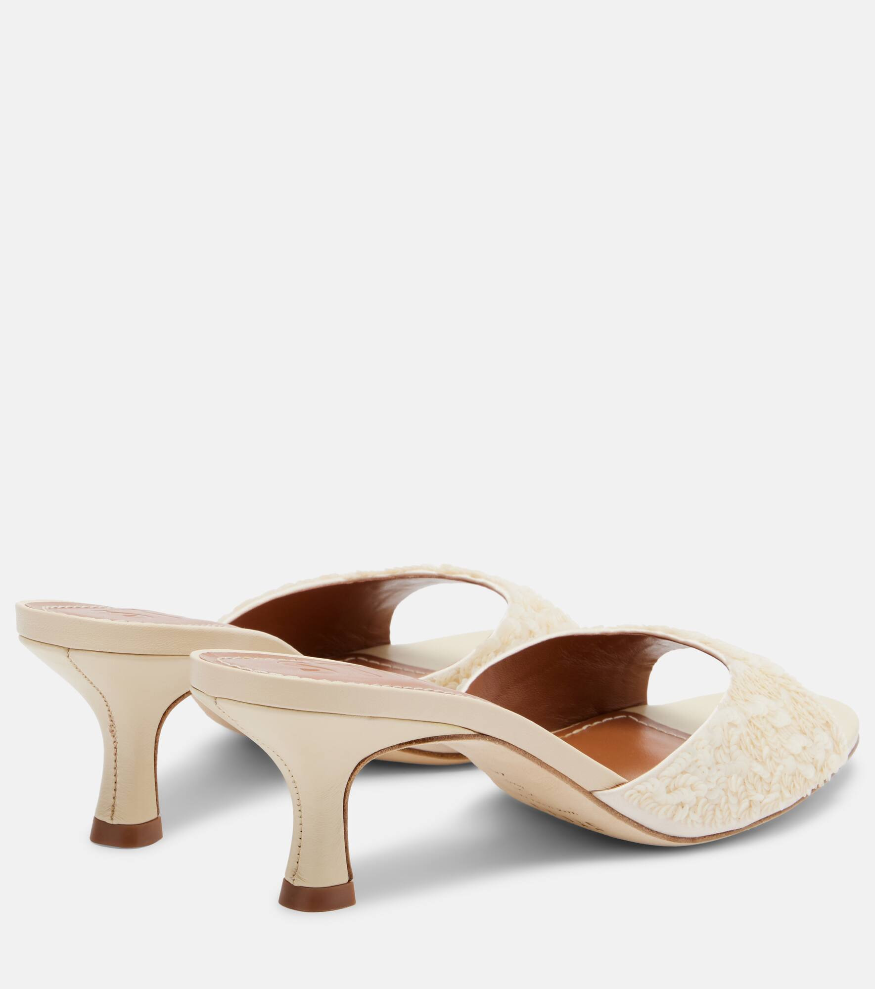 Brigitte sequined mules - 2