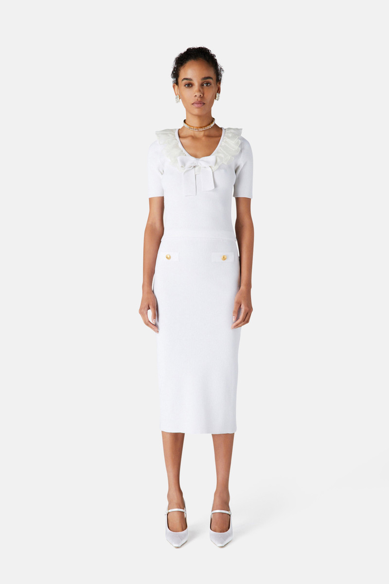 Alessandra Rich MERINO SKIRT outlook