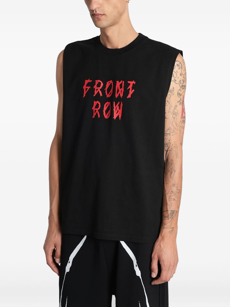 print sleeveless vest 3