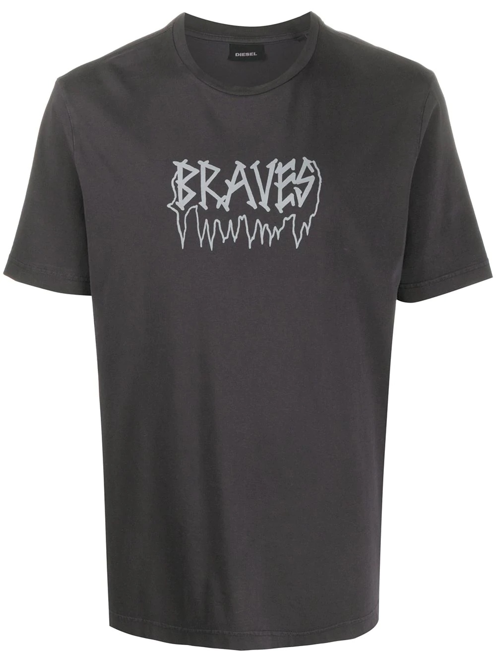 Braves print round neck T-shirt - 1