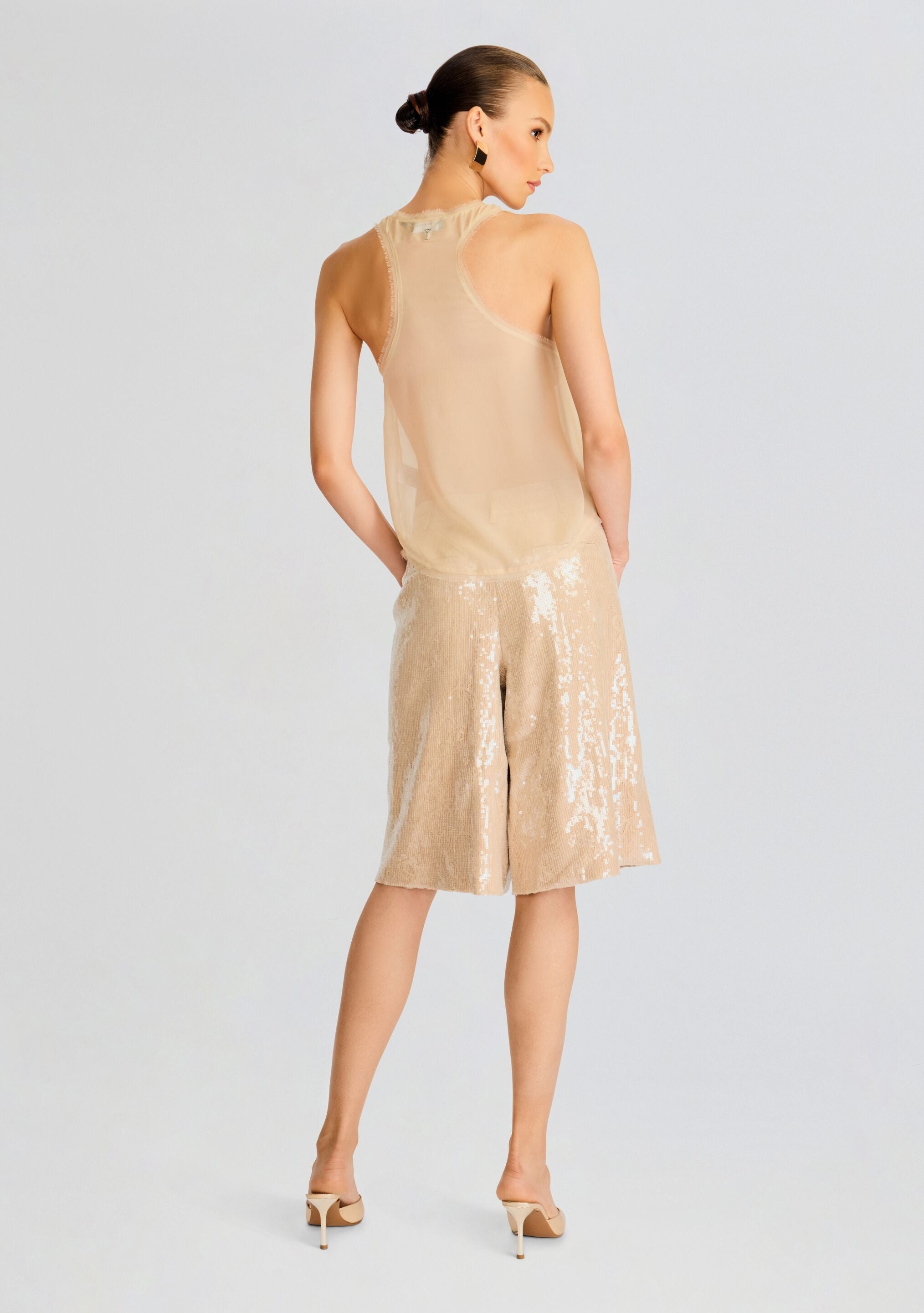 PRESELY SEQUIN SHORT - 4