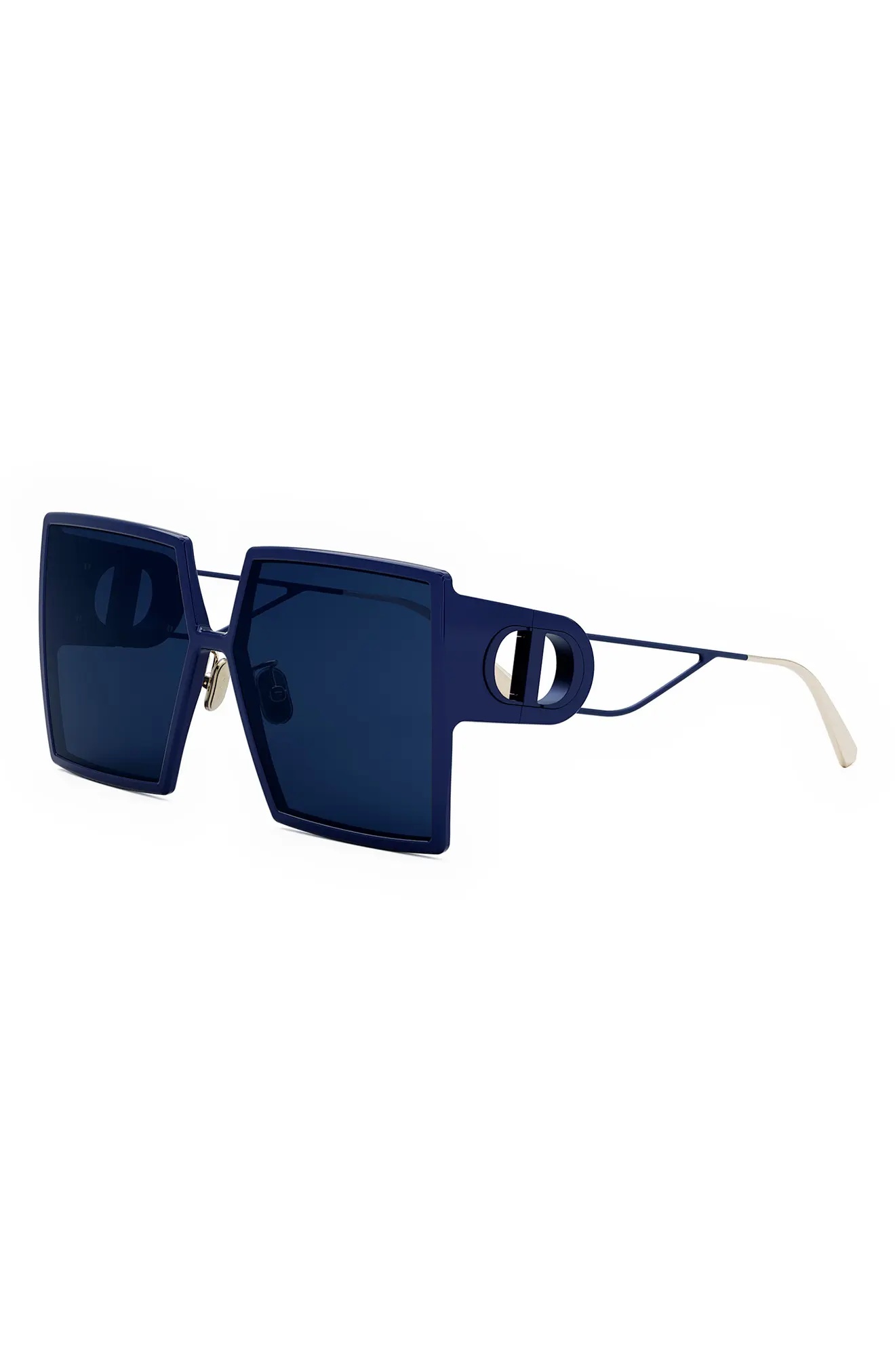 30Montaigne SU 58mm Square Sunglasses in Shiny Blue /Blue - 2