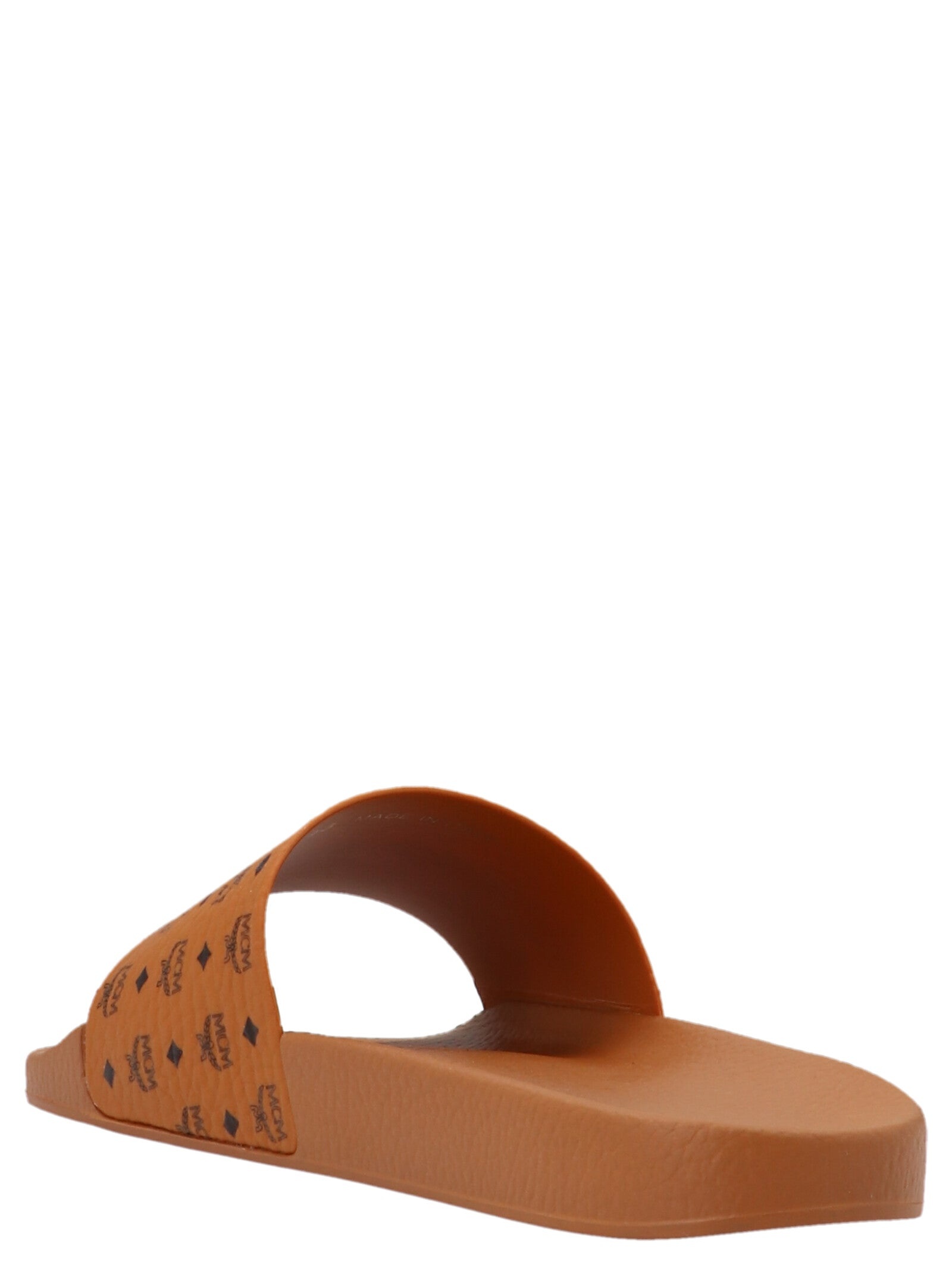 All-Over Monogram Slides Sandals Brown - 2