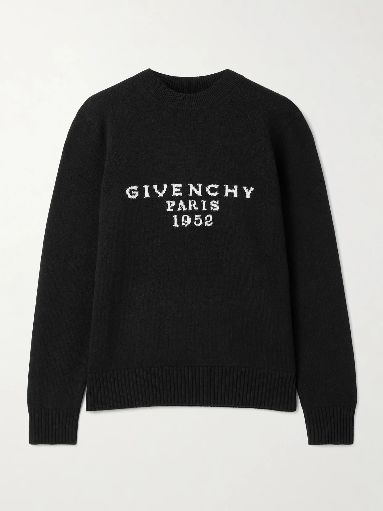 Intarsia Wool And Cashmere-blend Sweater - 1