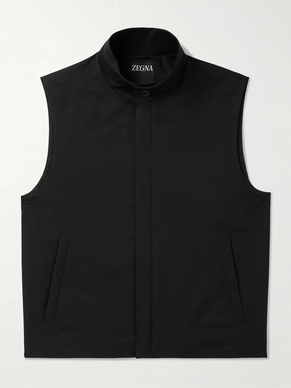 Slim-Fit Shell Gilet - 1