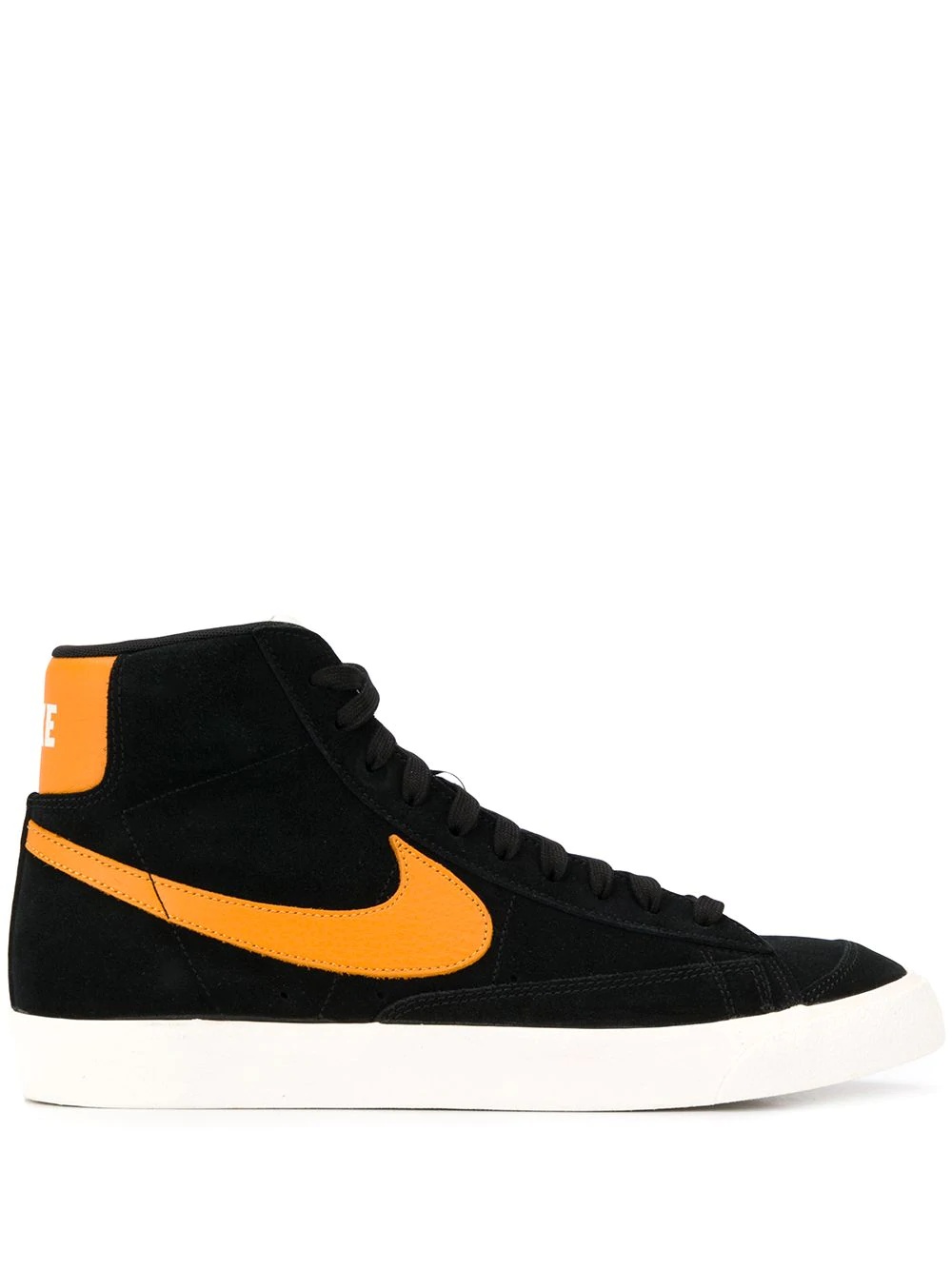 Blazer Mid '77 "Black/Orange" sneakers - 1