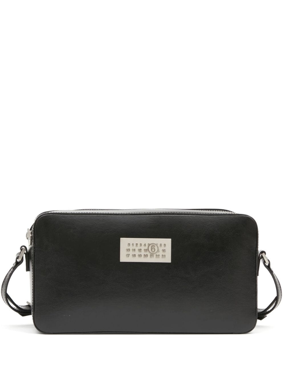 Numeric leather crossbody bag - 1