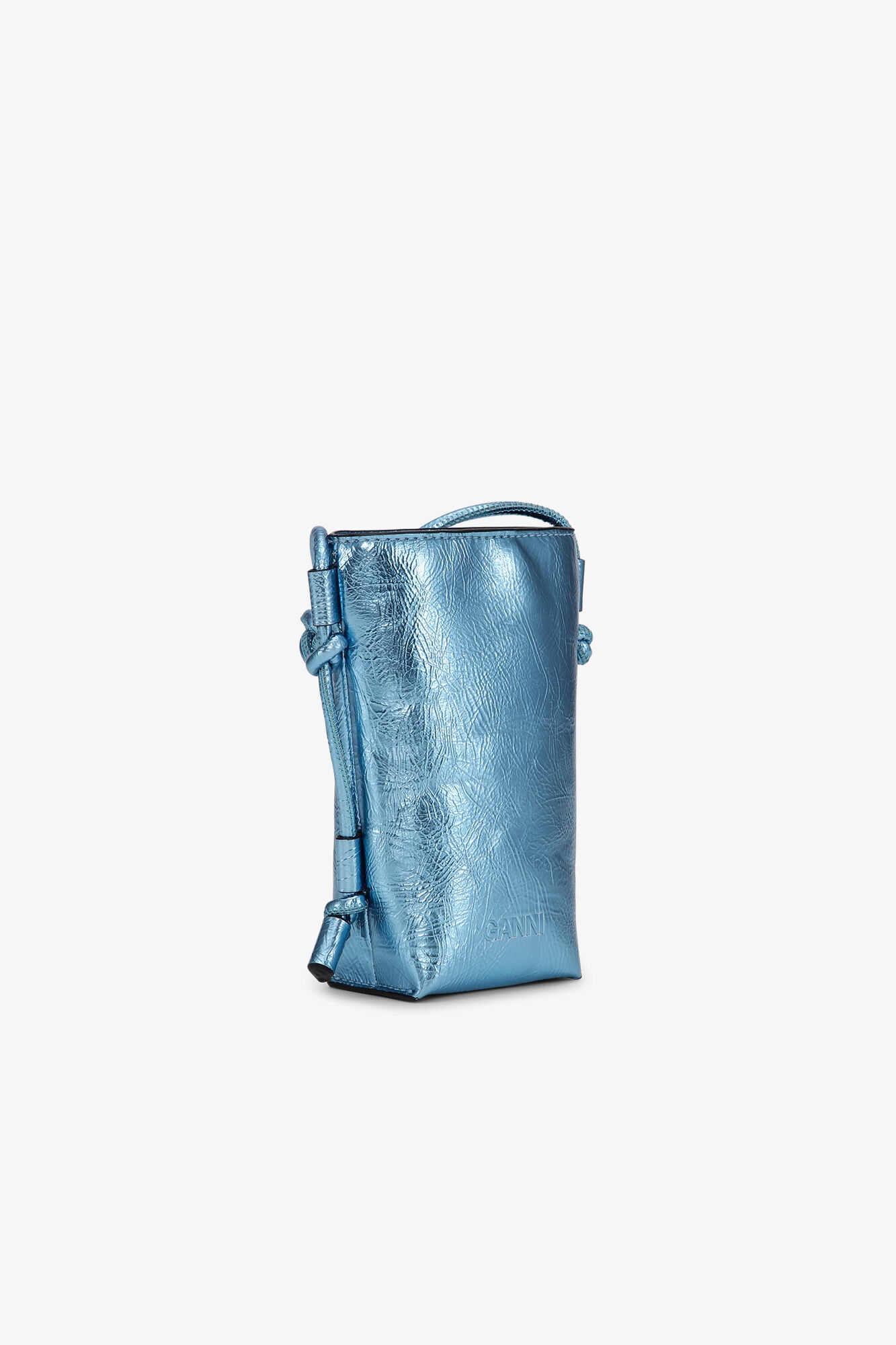 BLUE METALLIC BOU CROSSBODY - 2