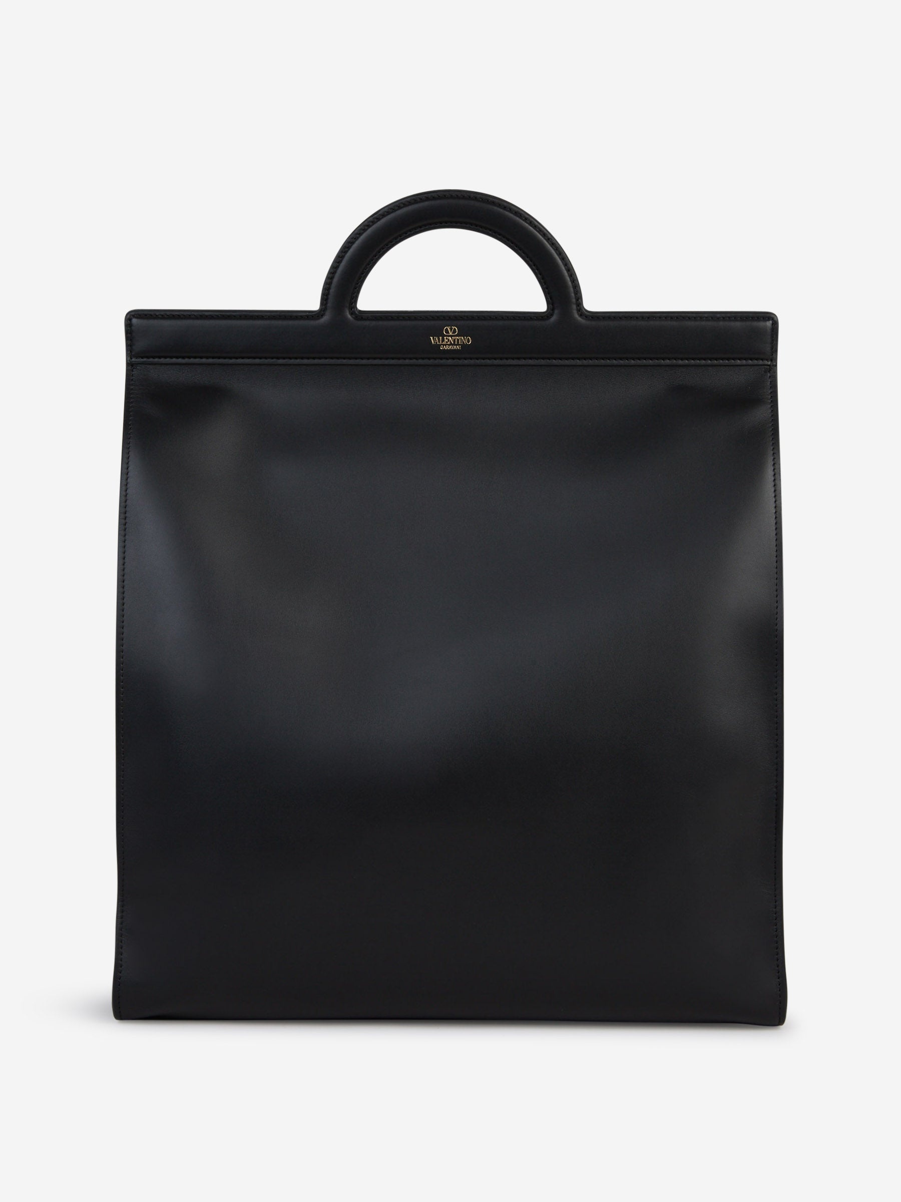 LEATHER SHOPPER BRIEFCASE - 1