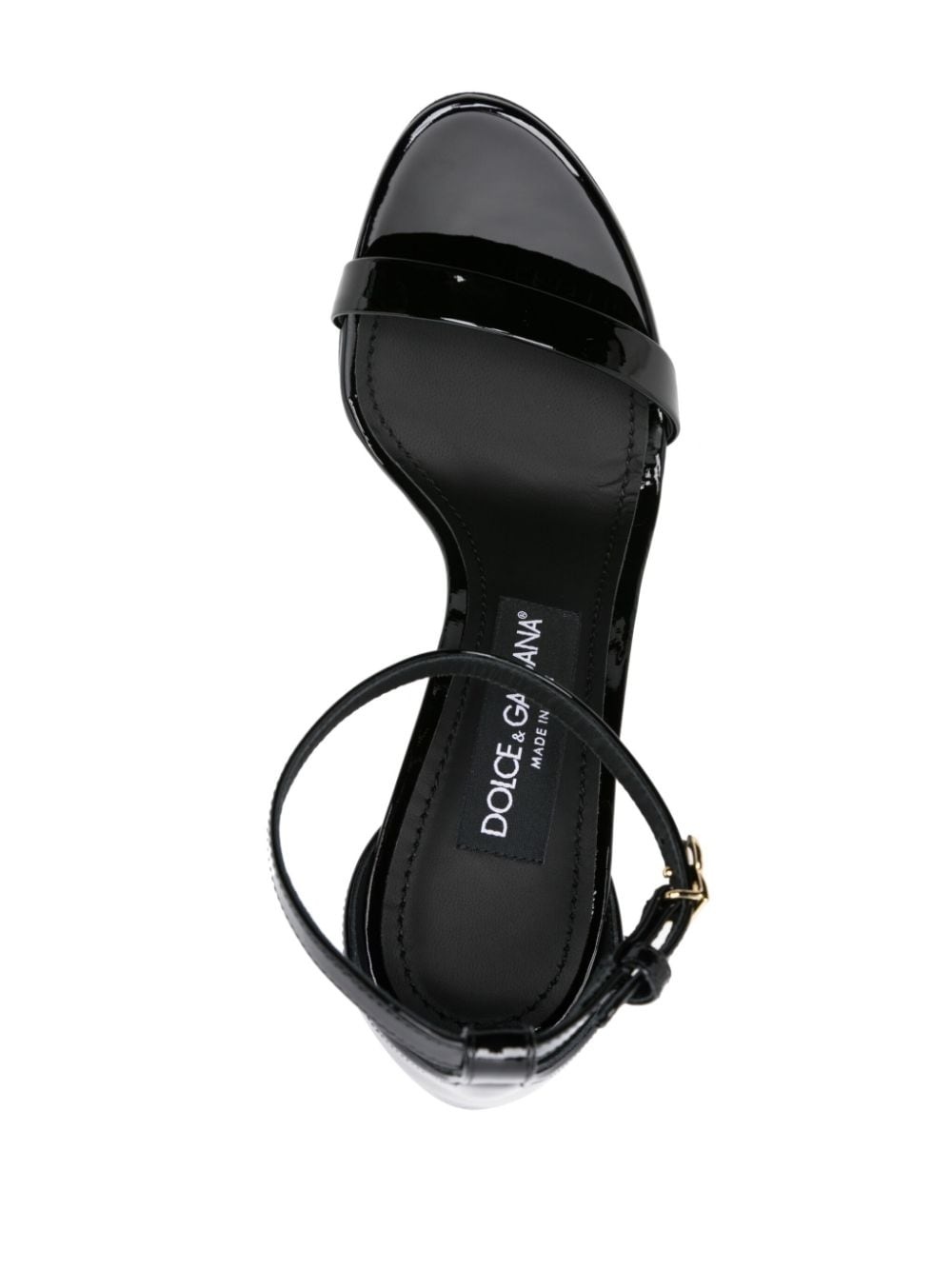 105mm leather sandals - 4
