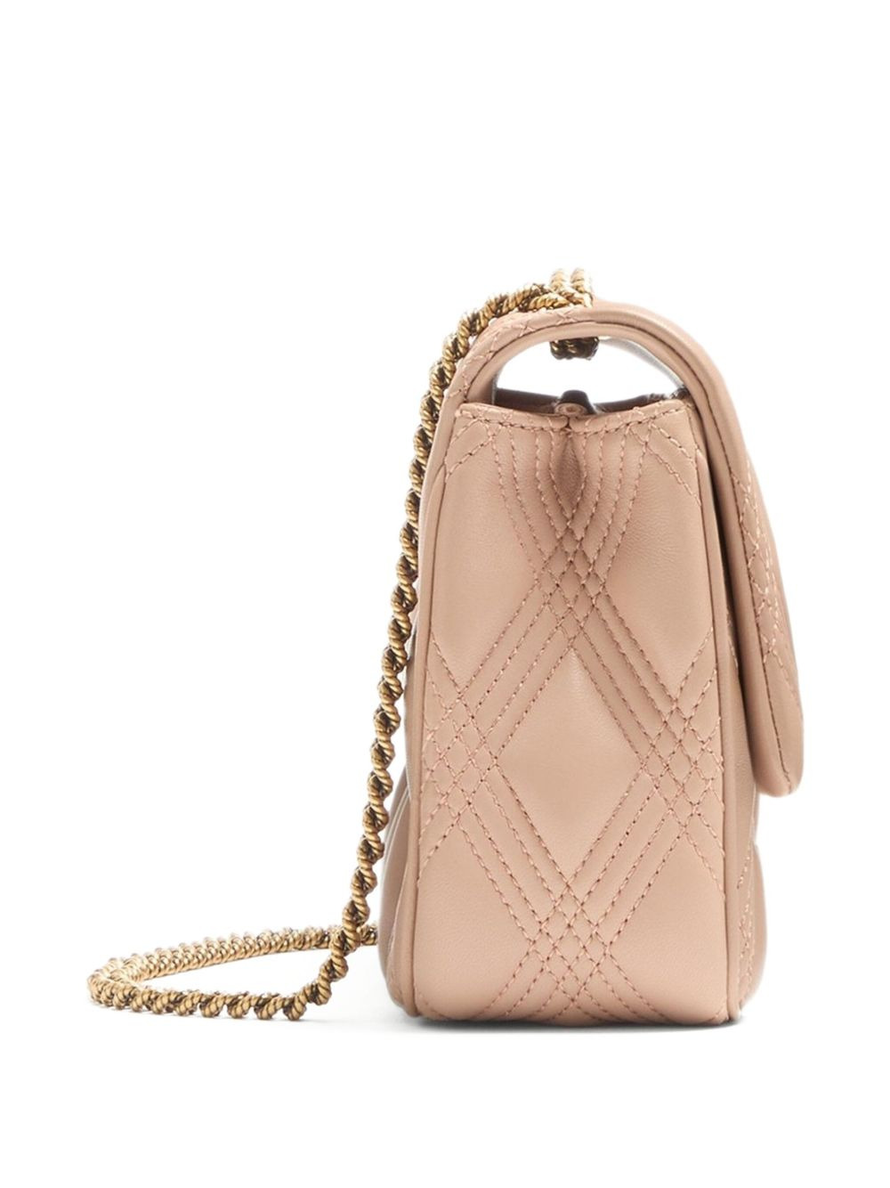 quilted leather shoulder bag - 6