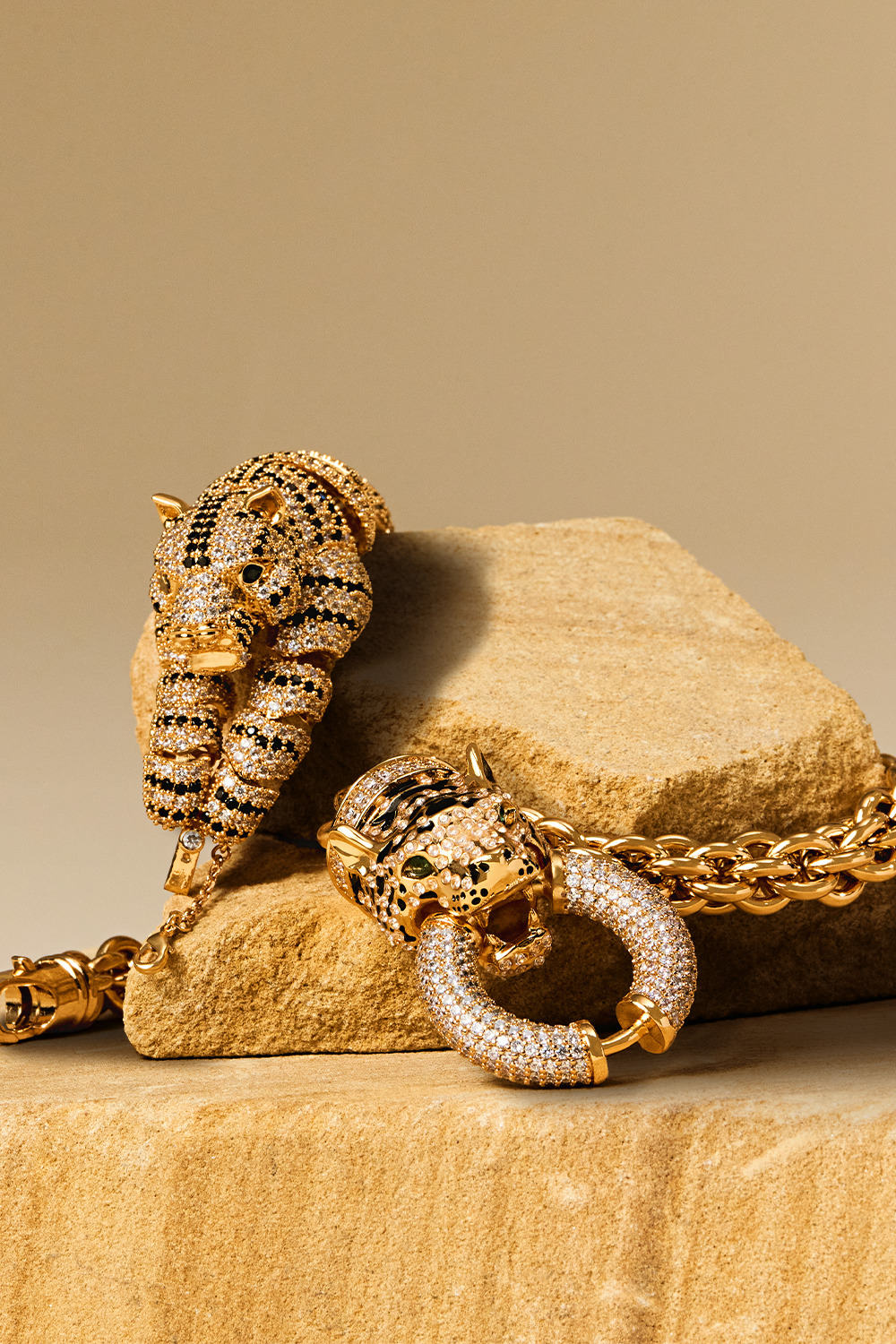 FIERCE FOLKLORE CHEETAH BANGLE - 5