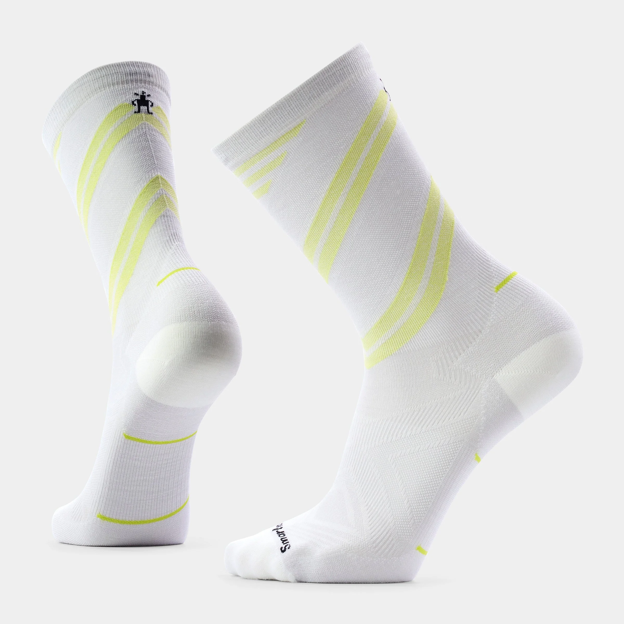 Run Zero Cushion Pattern Crew Socks - 1