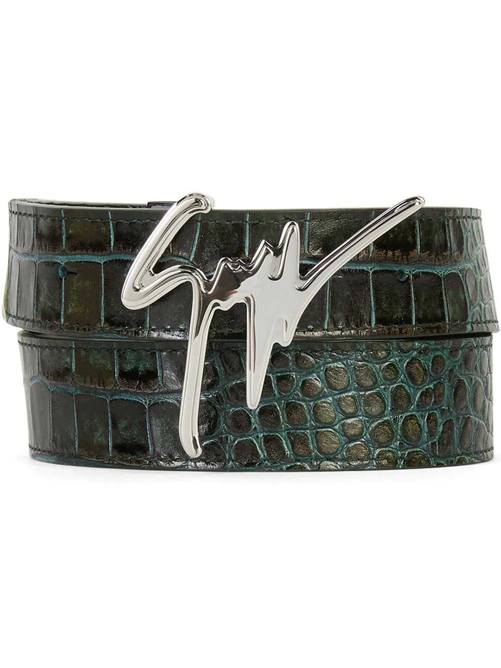 Signature buckle belt - 1