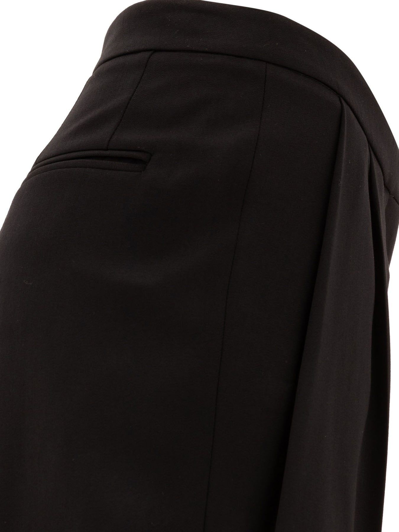 パンツ Givenchy Wool pleated trouses Black Givenchy Wool Pleated Trouses Trousers Black | wananluxury