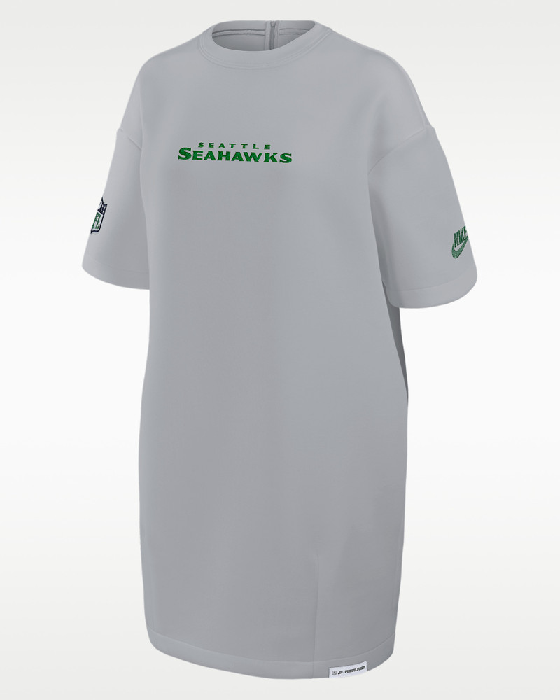 Seattle Seahawks Rivalries Collection Oversized Tech Fleece Women's Nike NFL Dress 10
