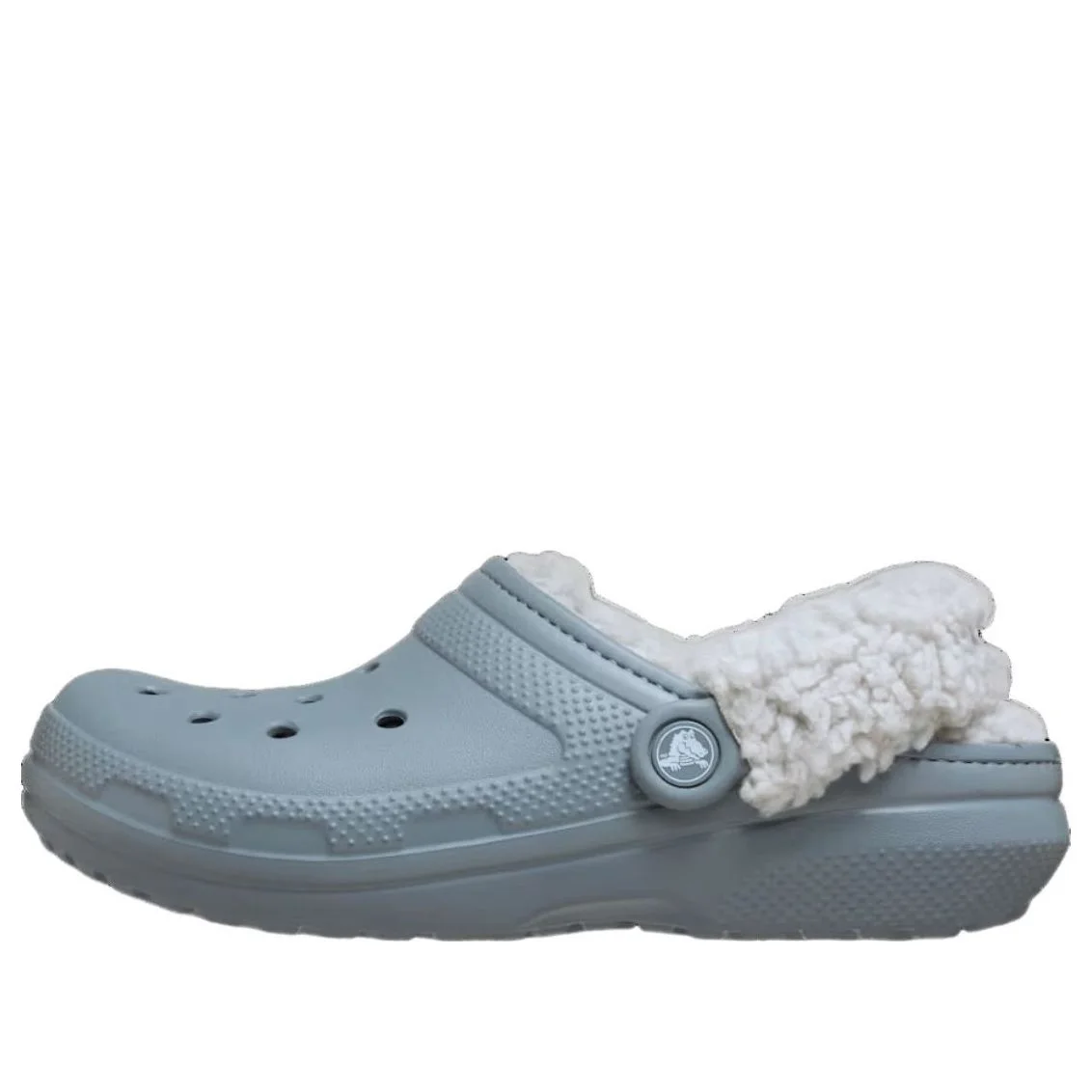 Crocs Classic Fleece Lined Clog 'Concrete' 211396-0Z3 - 1