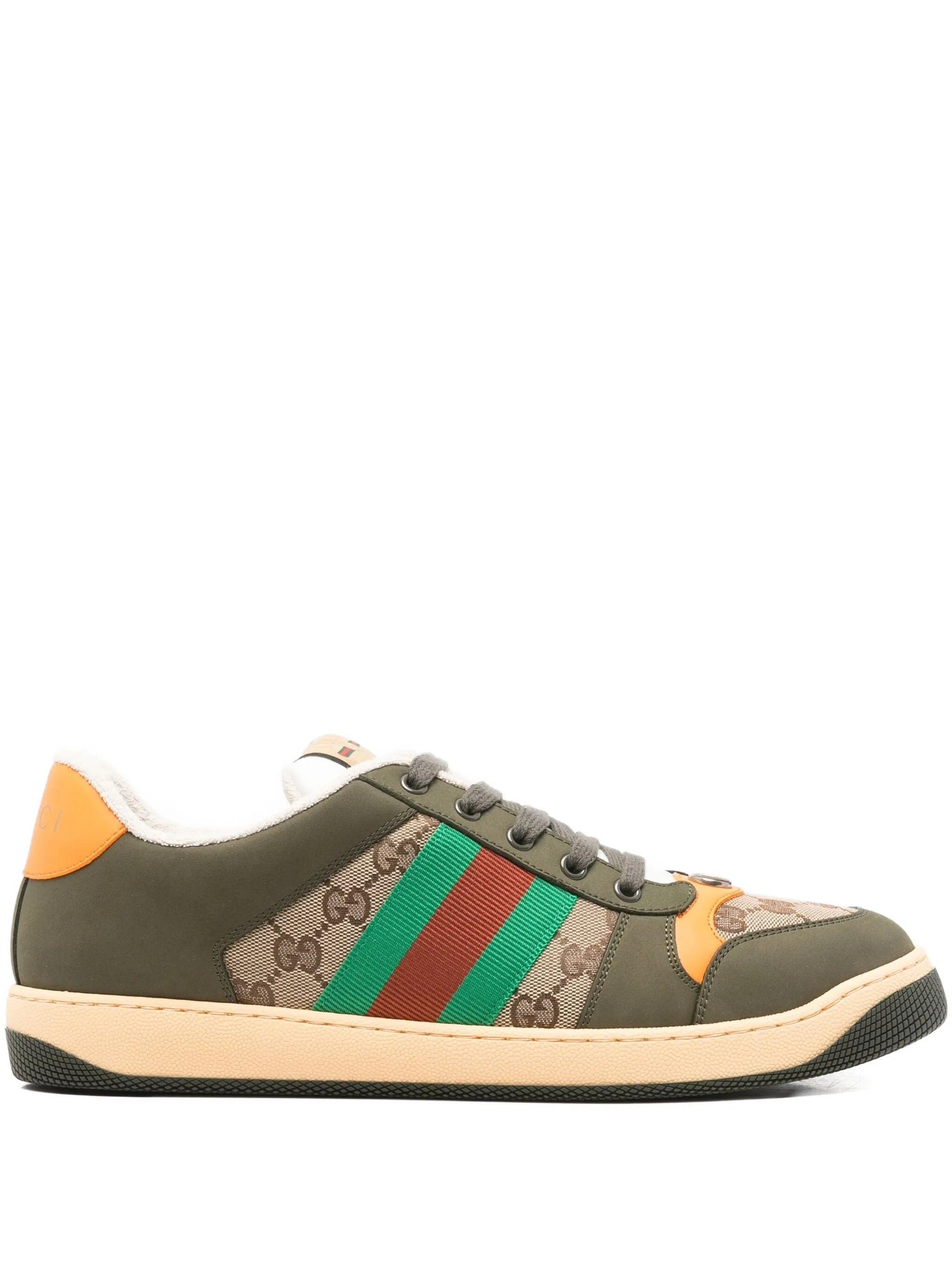 Gucci SNEAKERS L-TOP SCREENER ORIGINAL GG PRINT - 1