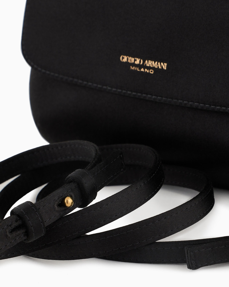 Mini satin la Prima Baguette bag 5