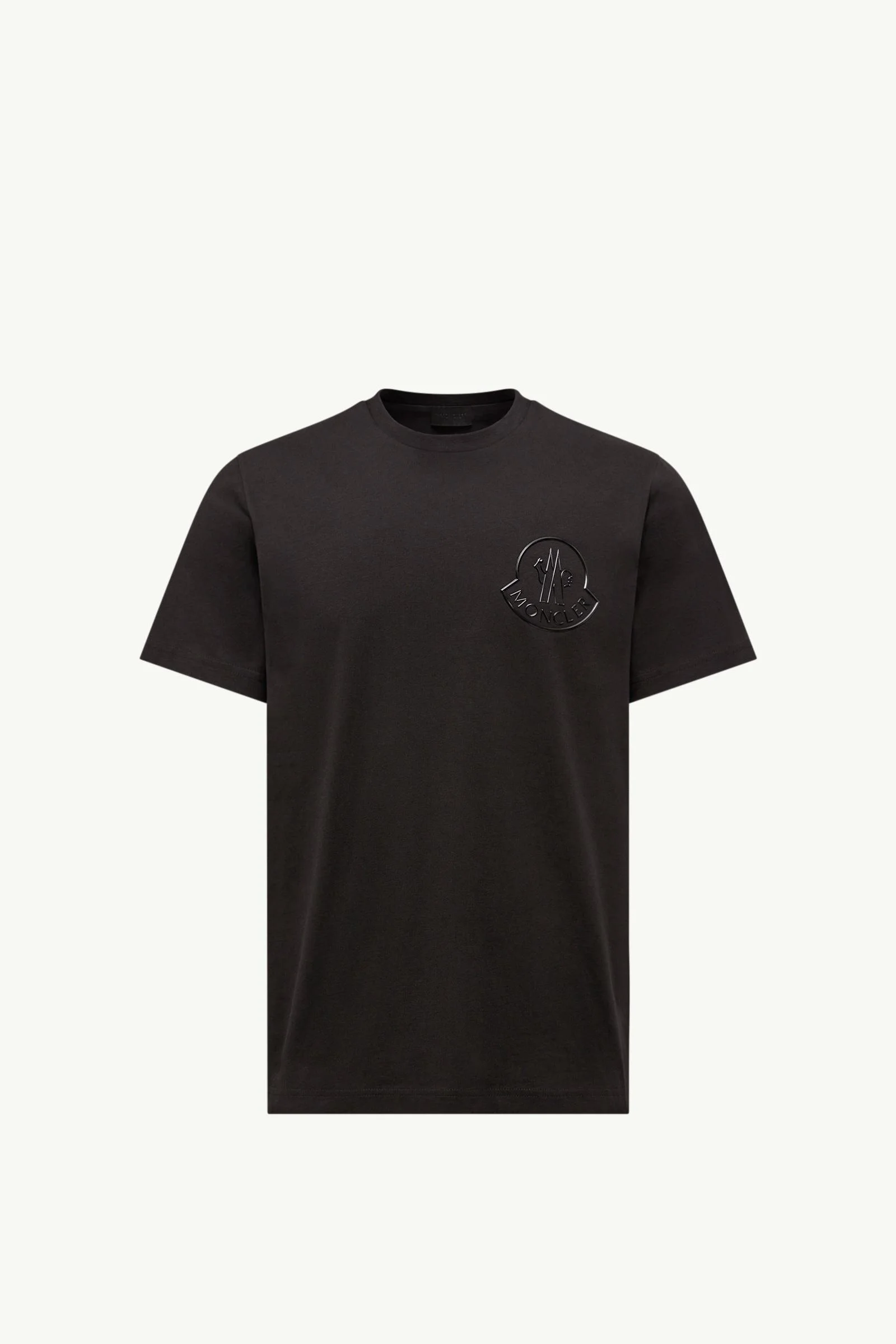 Three-Dimensional Logo Cotton T-Shirt - 1
