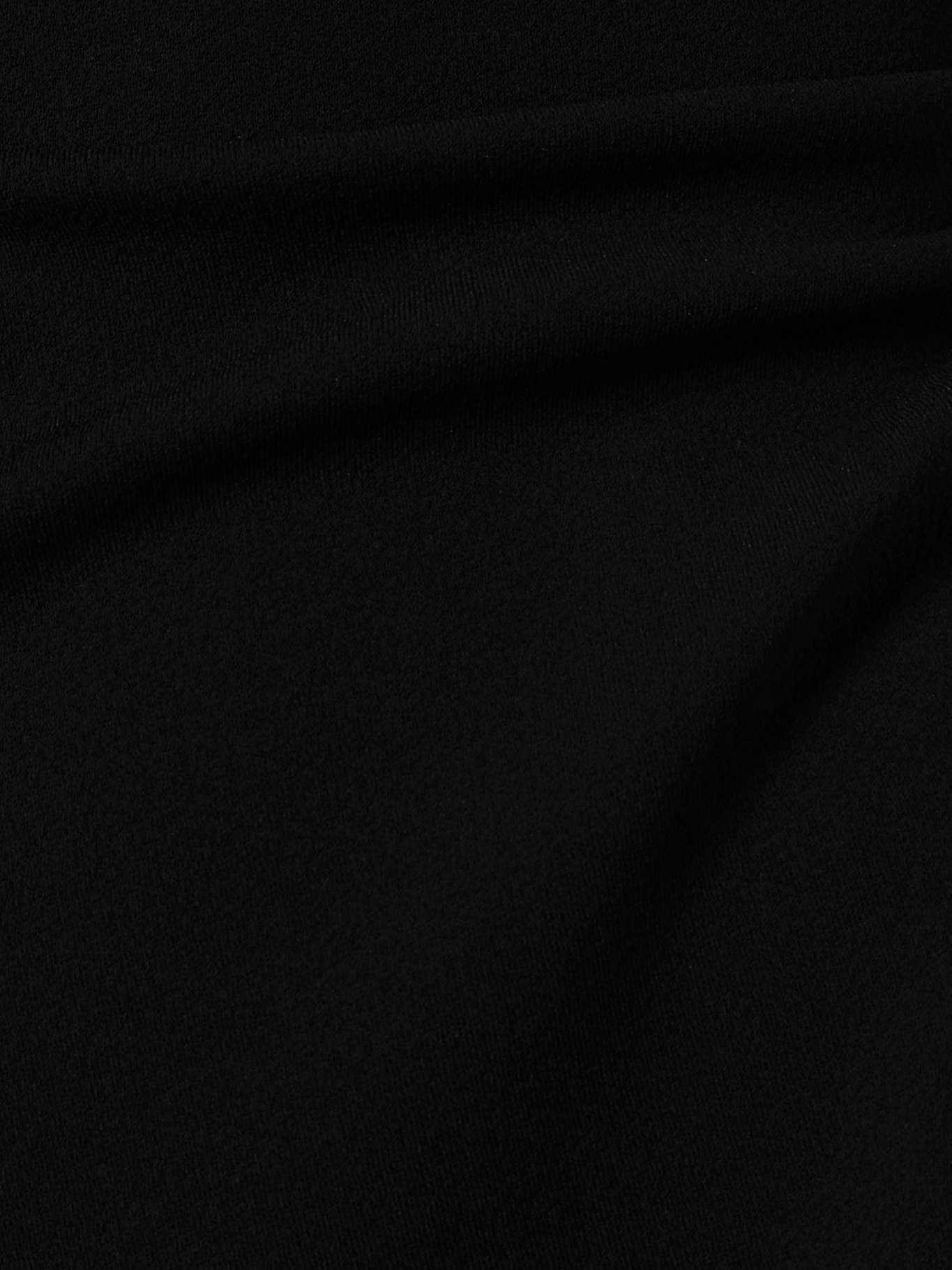 La Robe Bordo draped woven mini dress - 4