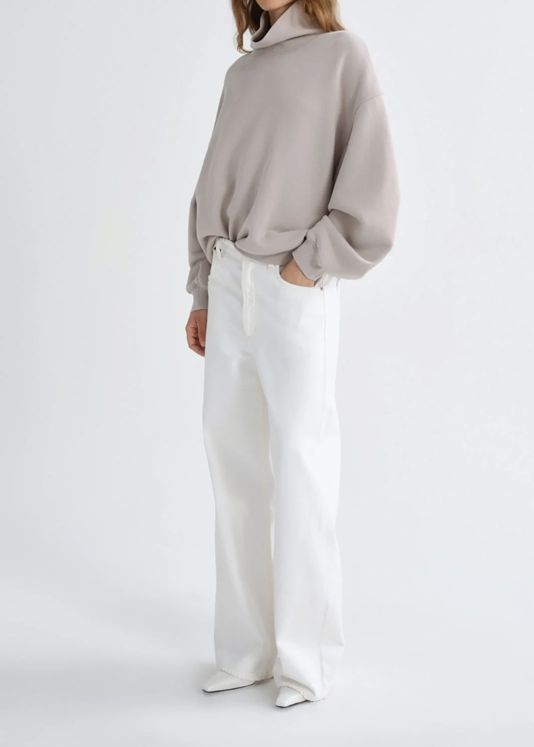 JENNING SWEATSHIRT IN QUARTZ - 1