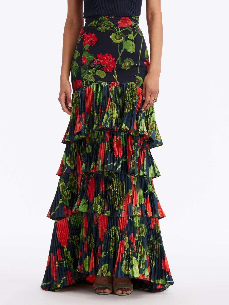 GERANIUM TIERED MAXI DRESS - 3