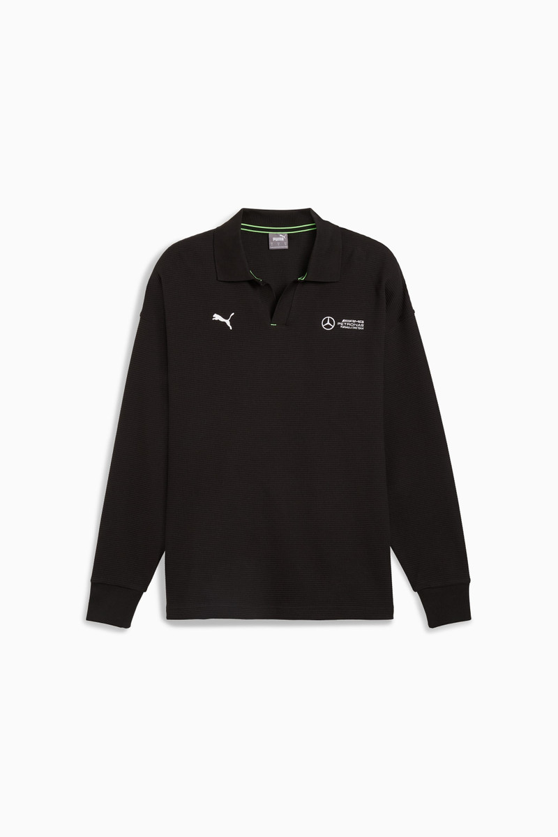Mercedes-AMG Petronas F1® Men's Long Sleeve Polo - 1