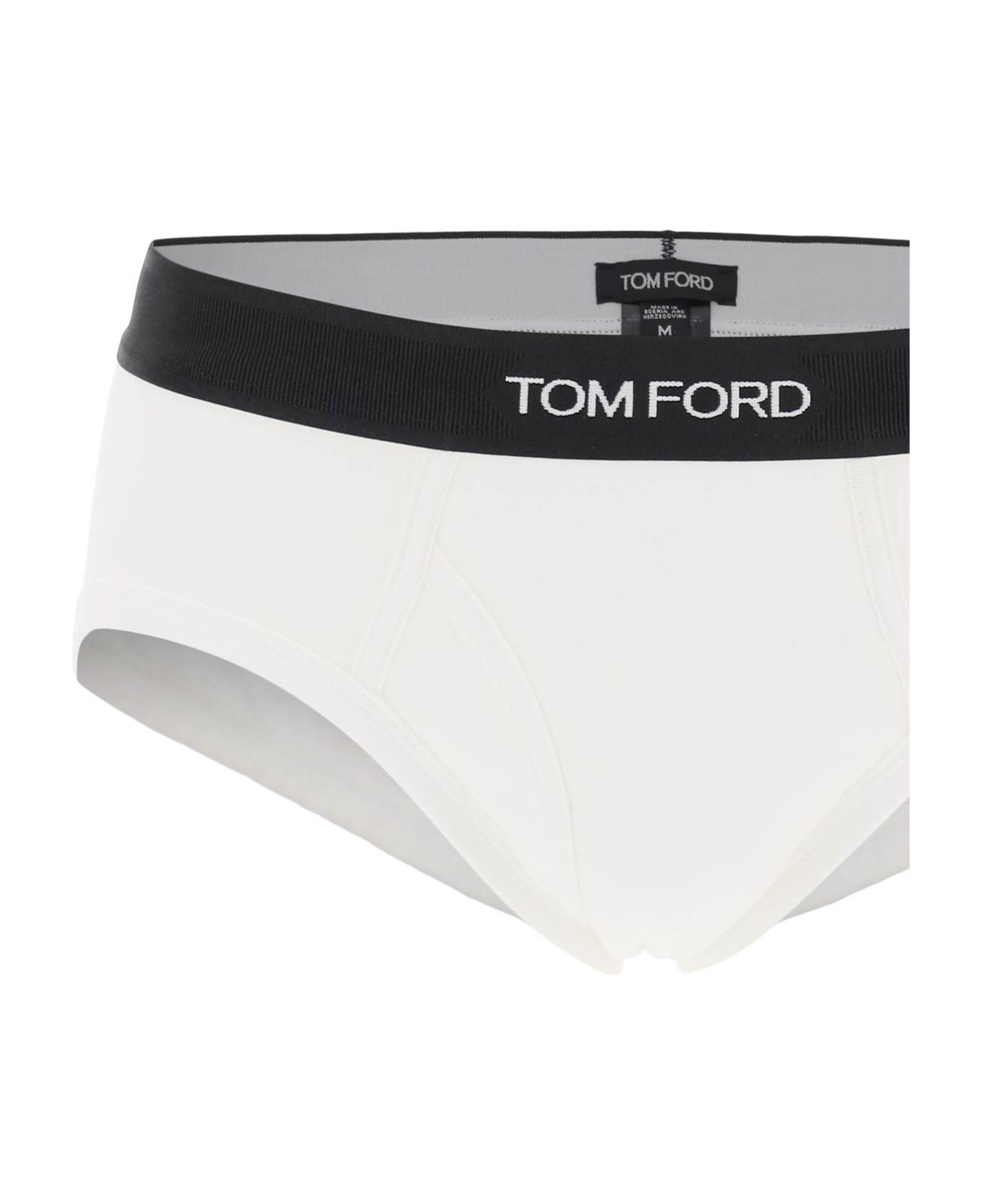 Cotton Briefs With Elastic Band - 3