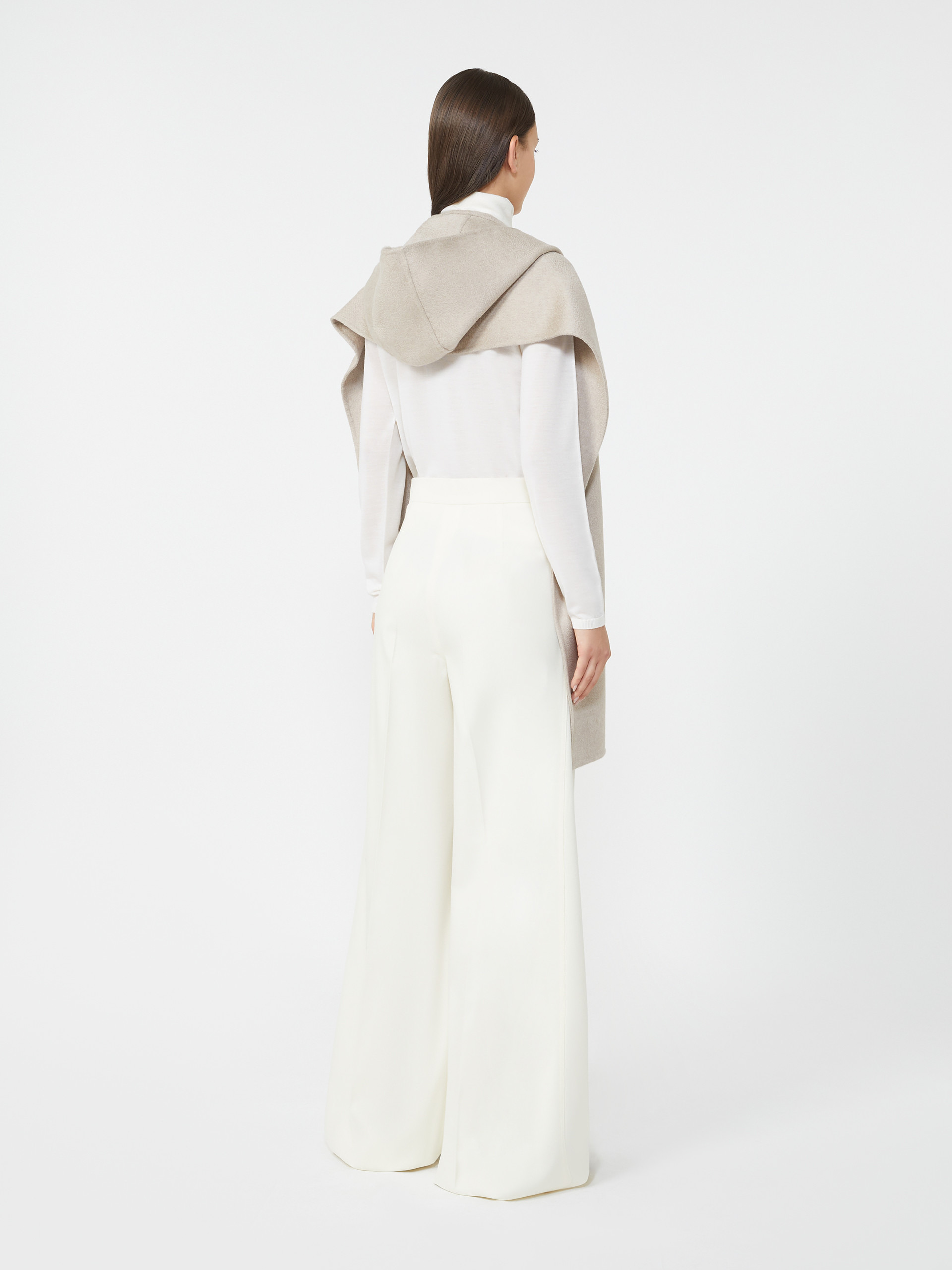 VILLAR Cashmere scarf with hood - 3