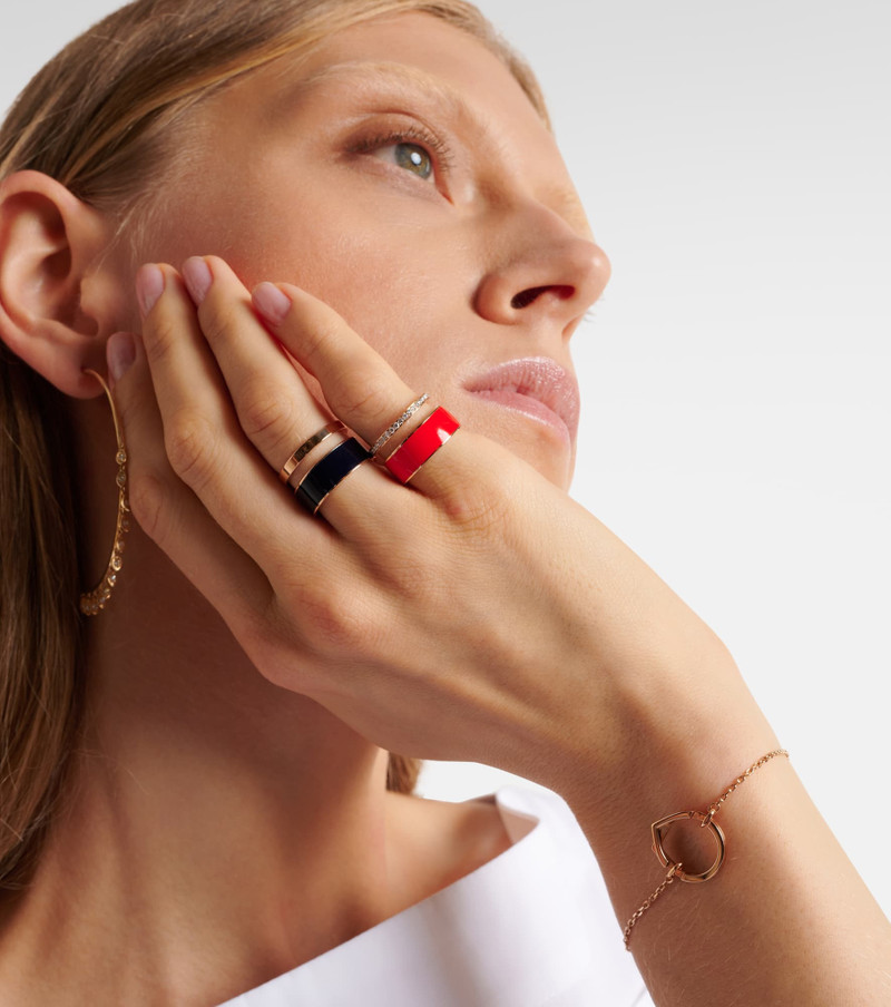 REPOSSI Berbere Chromatic rose-gold ring outlook
