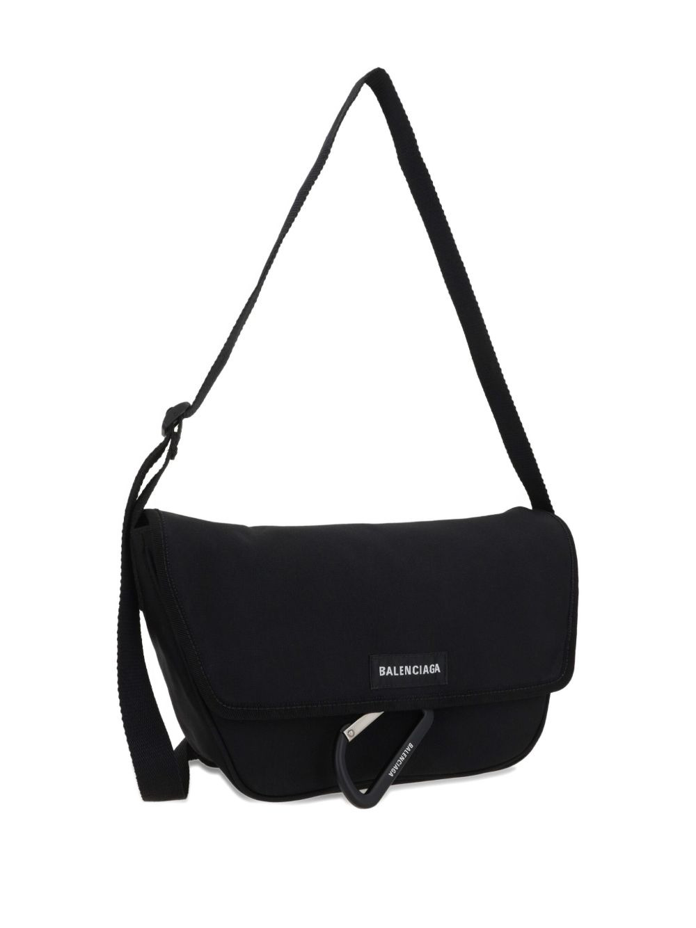 logo-patch messenger bag - 3