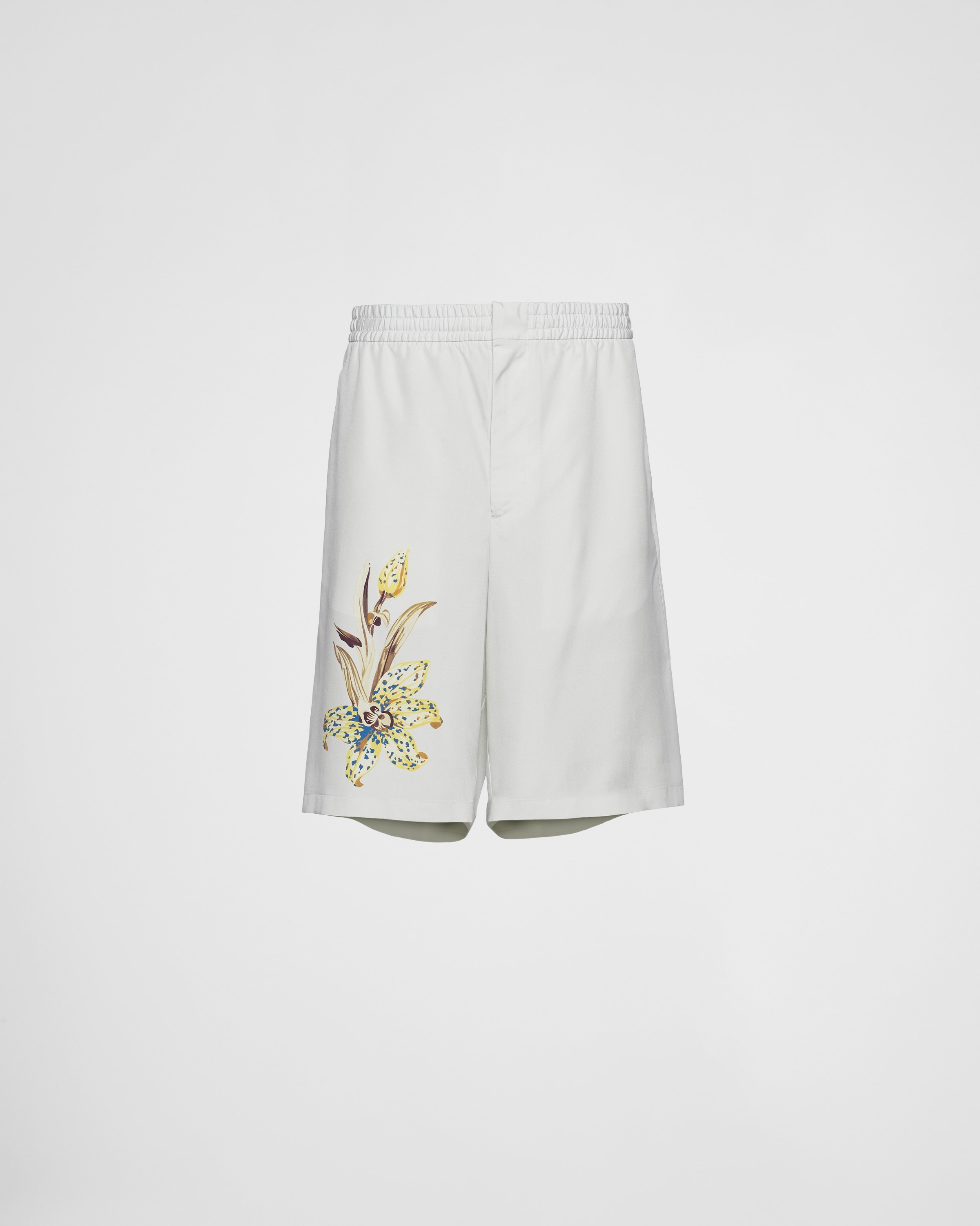 Silk Bermuda shorts - 1