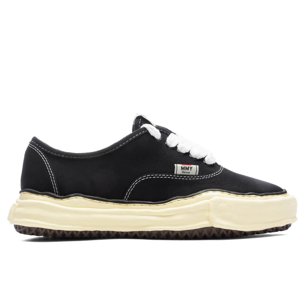 BAKER VINTAGE COLOR SOLE CANVAS LOW - BLACK - 1