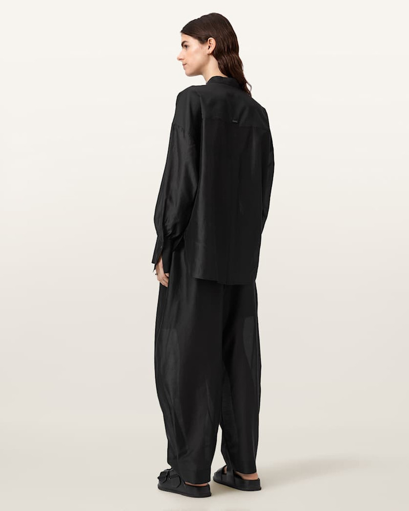 BECCA WIDE LEG SHEER PANTS 7
