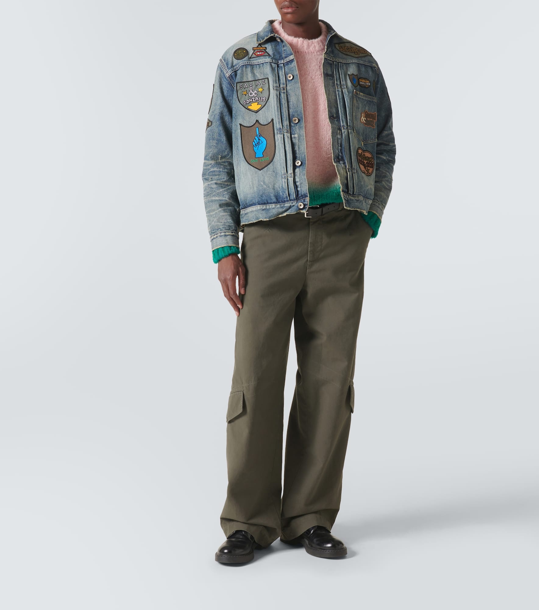 x Mark Gonzales denim jacket - 2