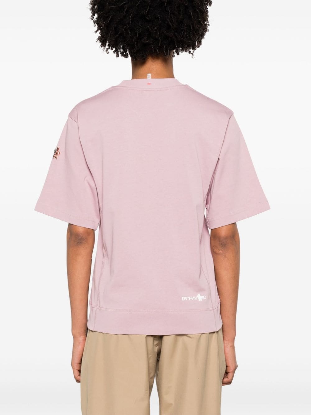 logo-appliquÃ© cotton T-shirt - 4