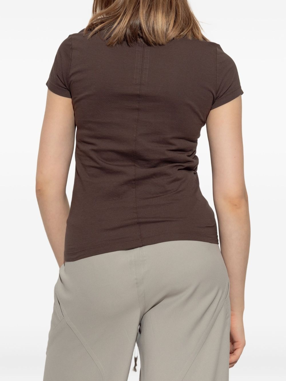 seam-detail T-shirt - 4