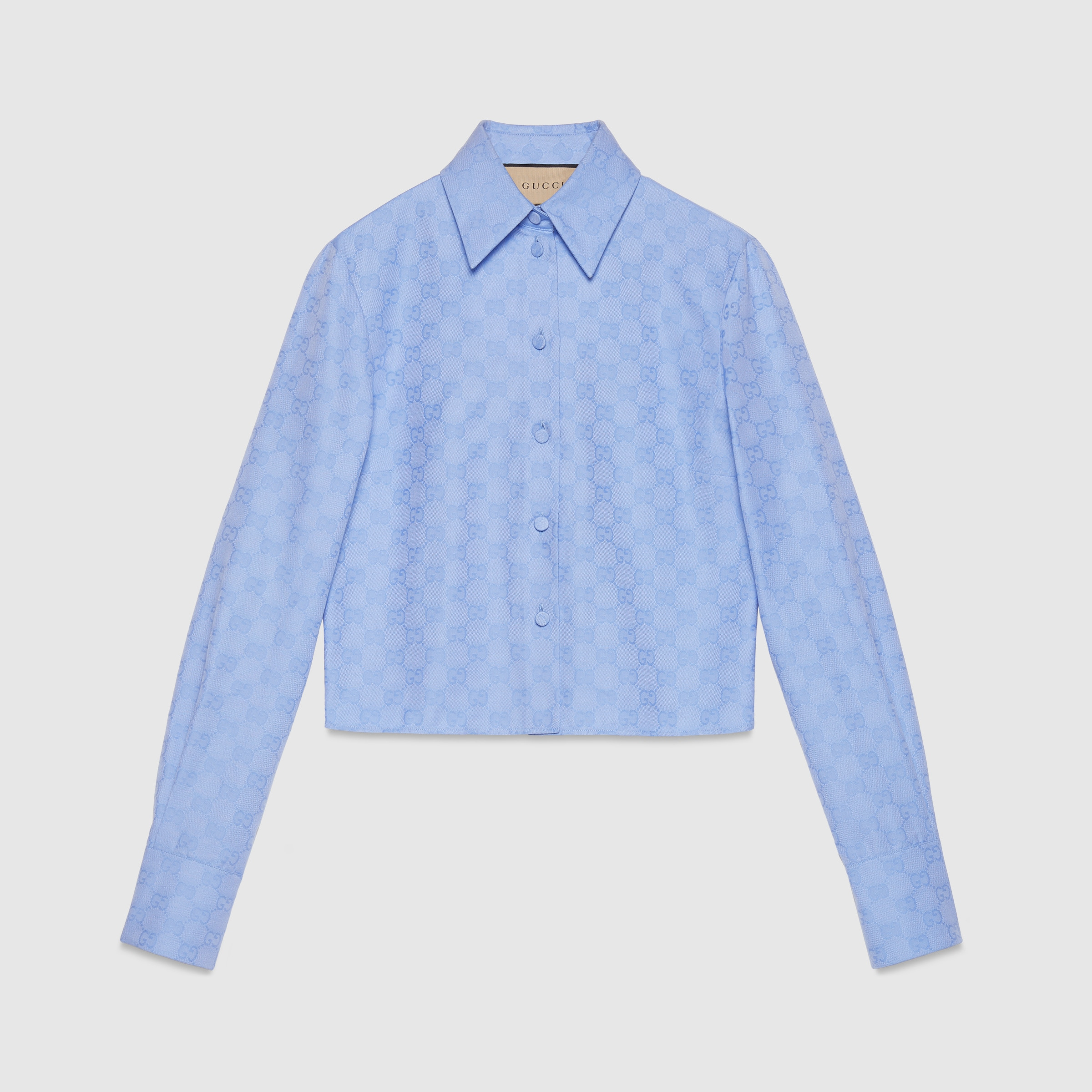 GG Supreme Oxford cotton shirt - 1