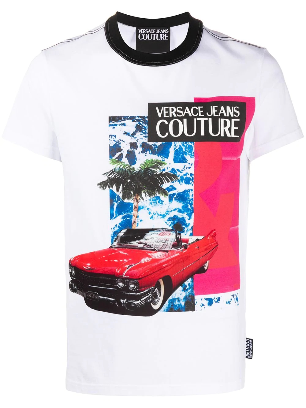 car print T-shirt - 1