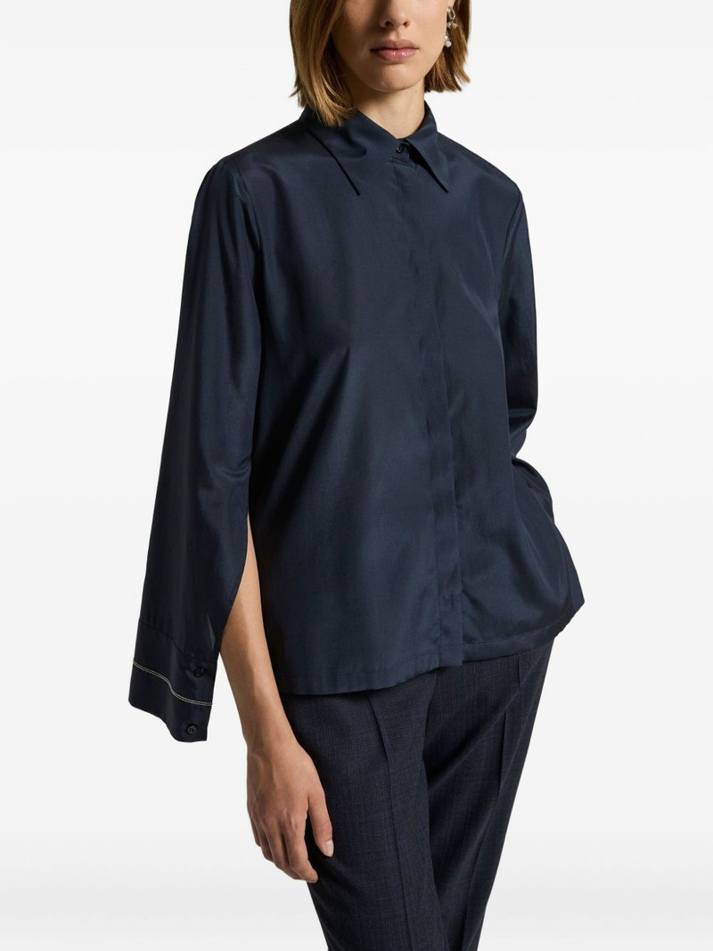 PESERICO silk-blend shirt outlook