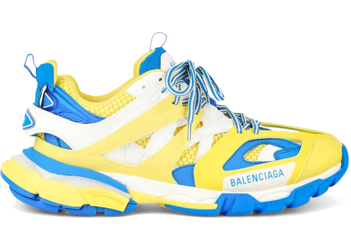 Balenciaga Track LED Yellow Blue - 1