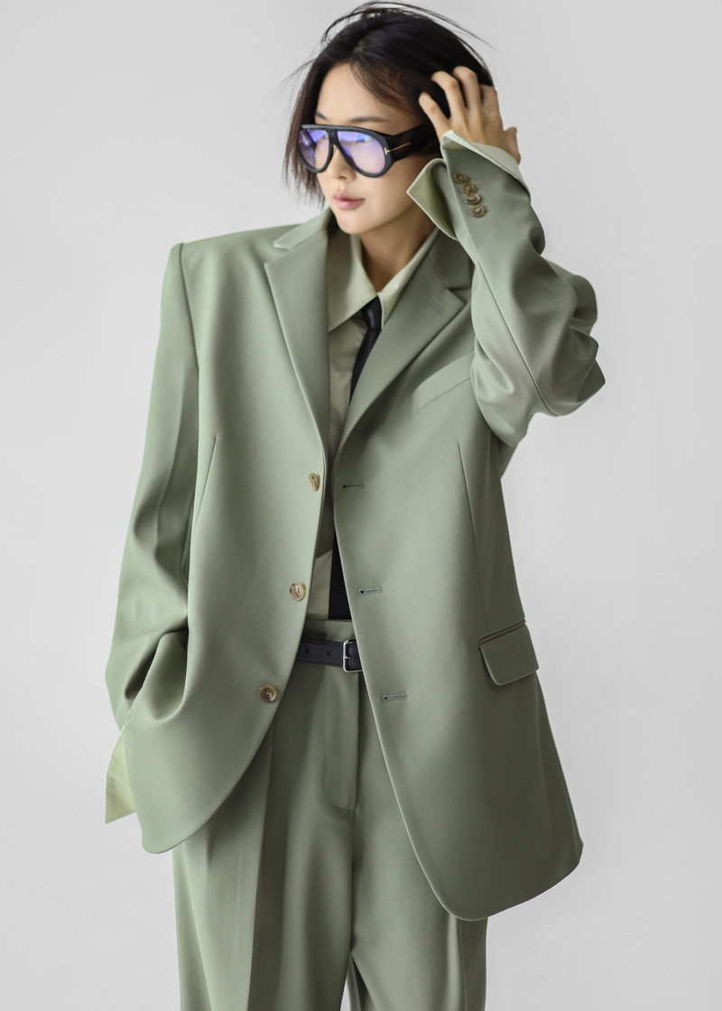 Trosa Blazer - Pale Olive 3