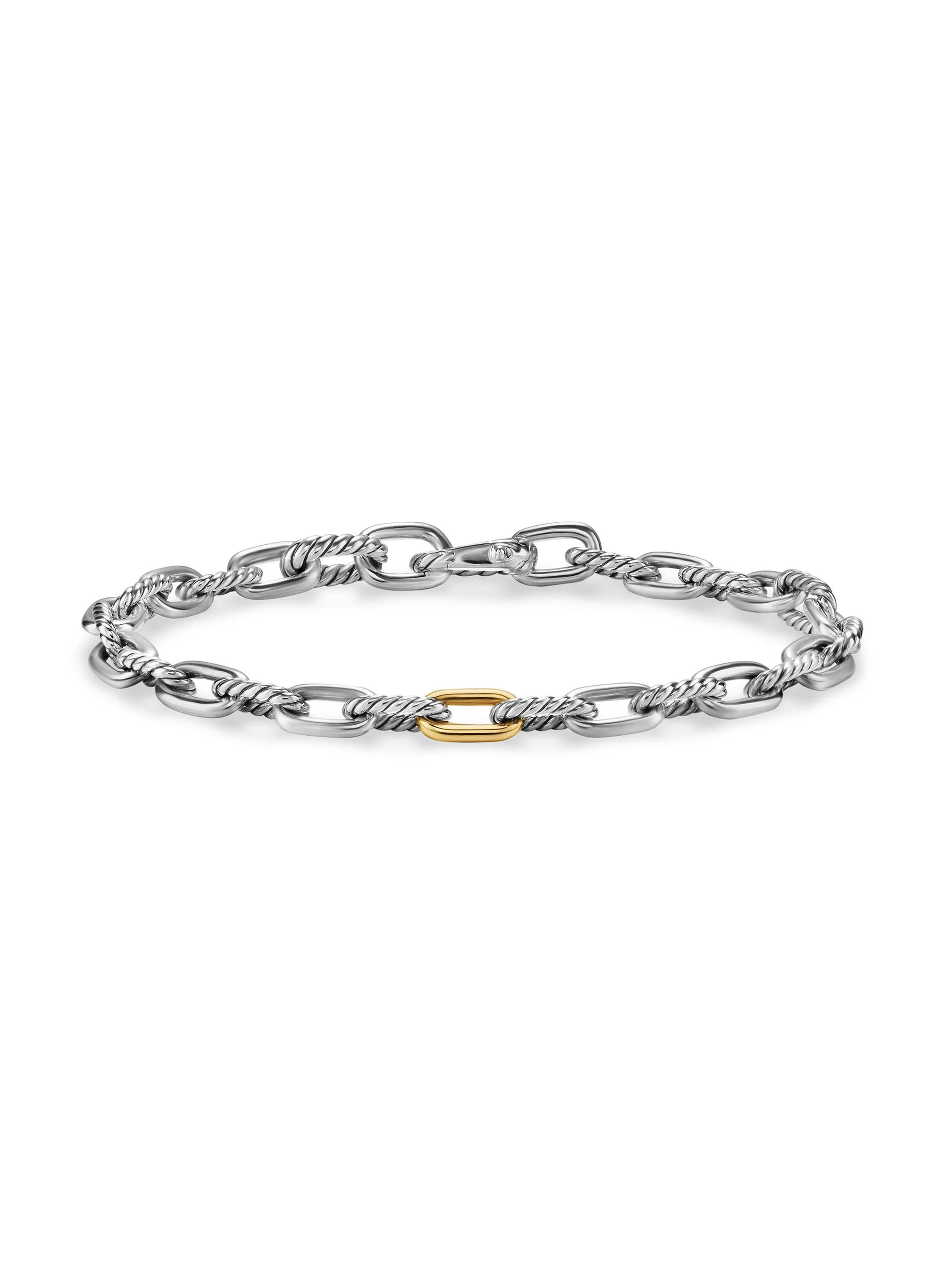 Men's DY Madison Chain Bracelet in Sterling Silver - Silver - 1