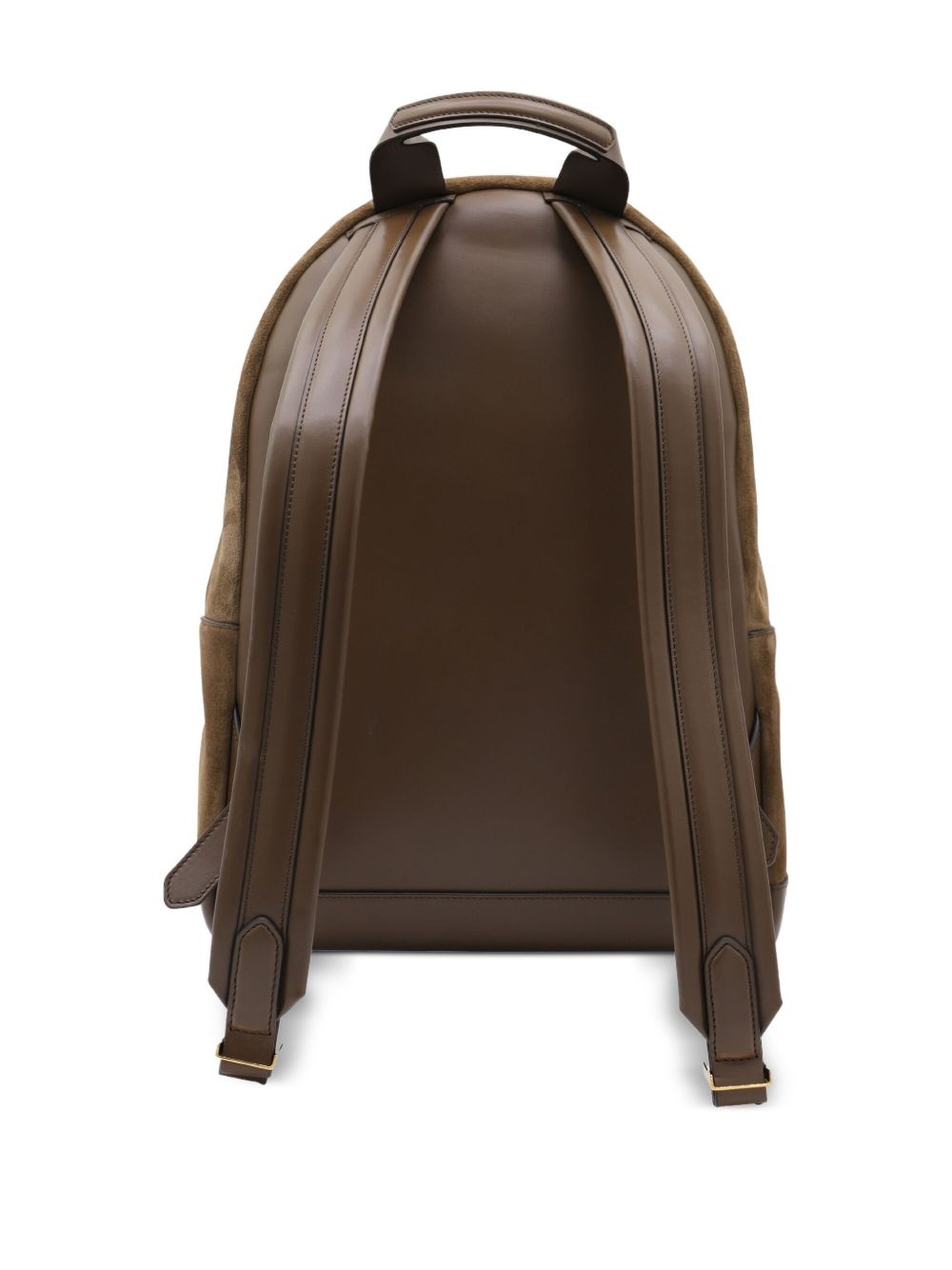 suede zip backpack - 2