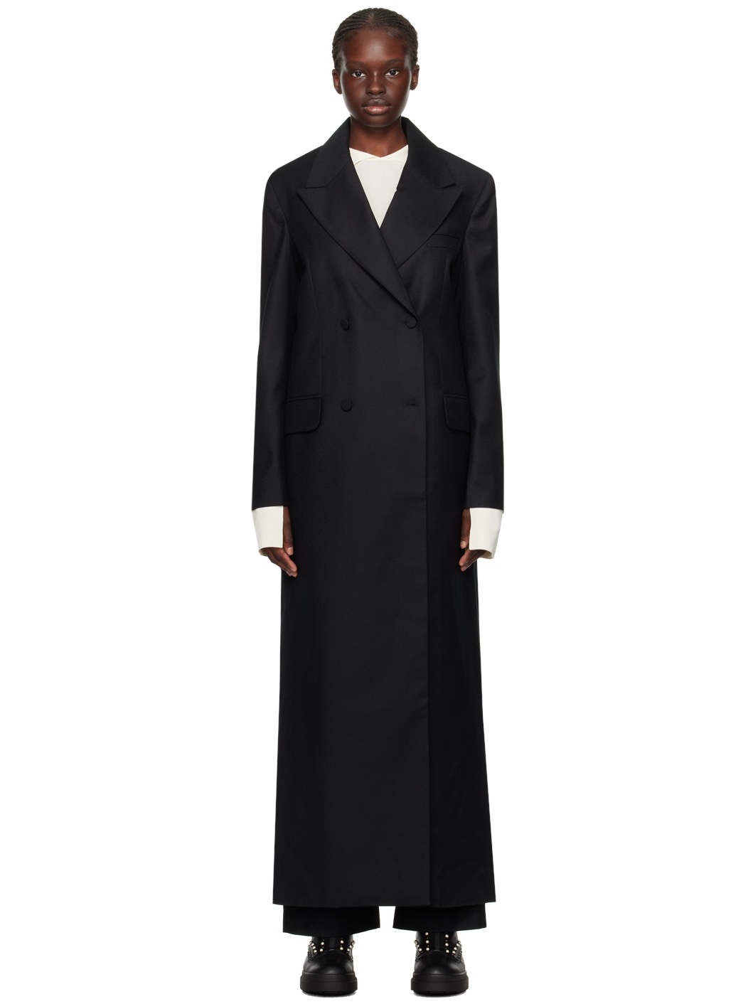 Black Tiaca Coat - 1