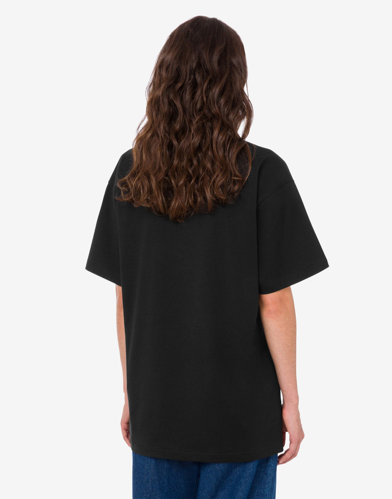 Moschino GOOSE ORGANIC COTTON JERSEY T-SHIRT outlook